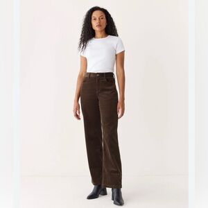 Frank and Oak round corduroy pants
